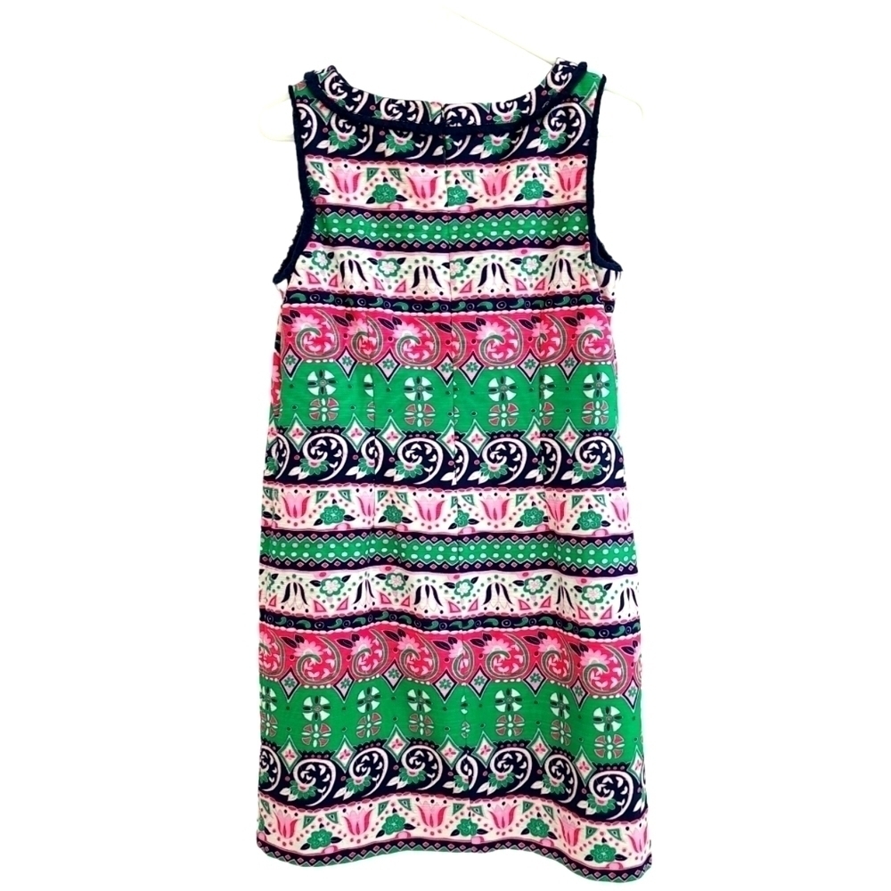 TALBOTS Pink Green Shift Dress - Picture 4 of 9